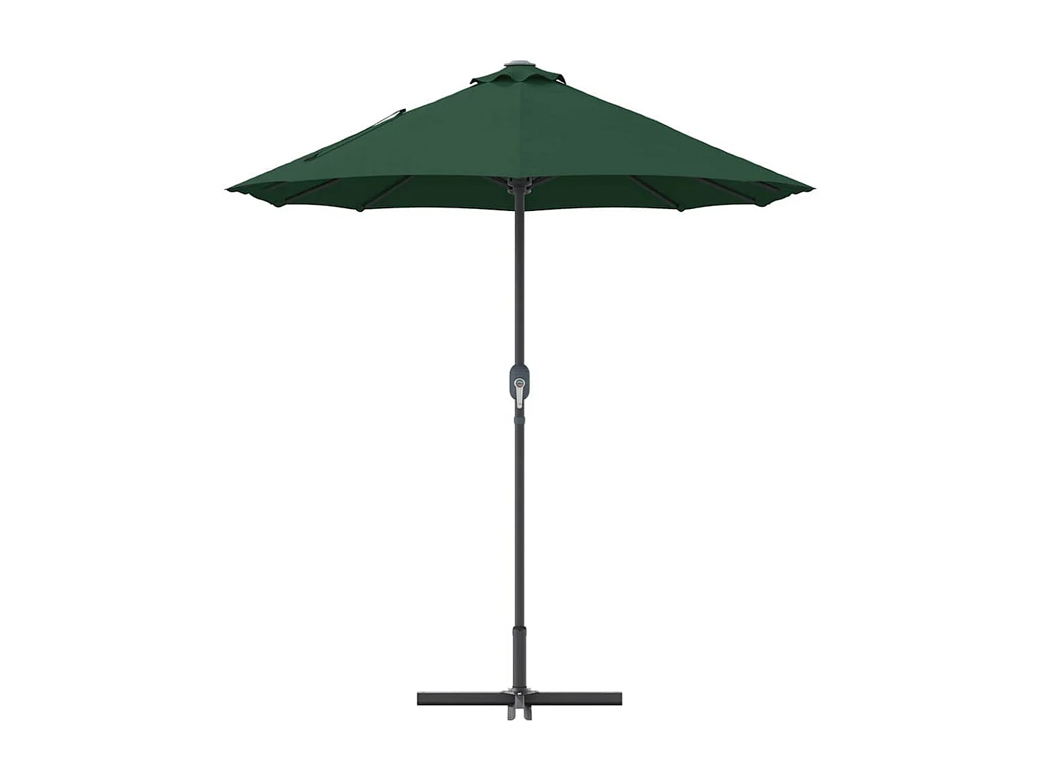 Parasol de jardin-Parasol d'extérieur Vert 370 x 197 x 239 cm