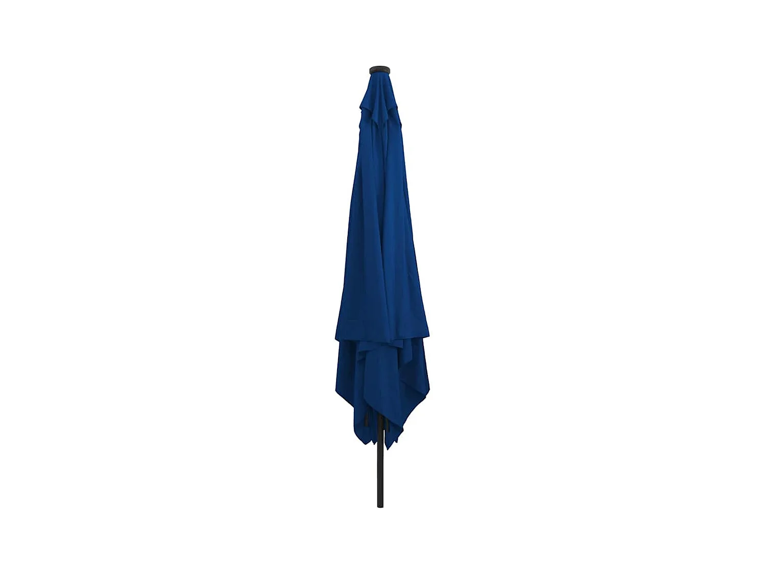 Parasol de jardin-Parasol d'extérieur Bleu et Noir 295 x 295 x 245 cm