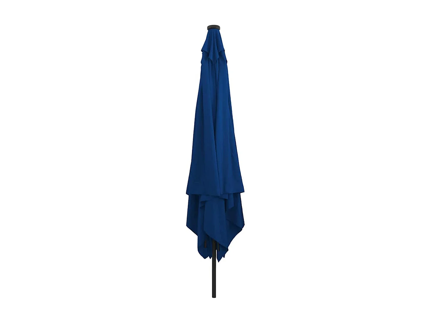 Parasol de jardin-Parasol d'extérieur Bleu et Noir 295 x 295 x 245 cm