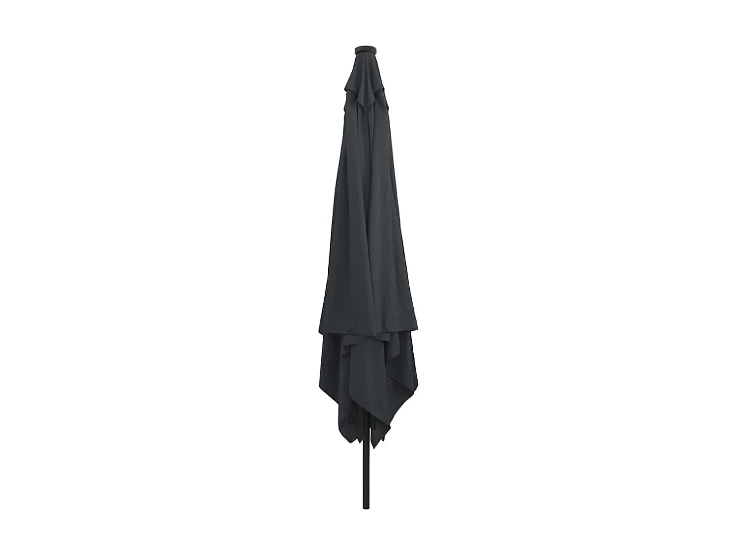 Parasol de jardin Anthracite et noir 295 x 295 x 245 cm