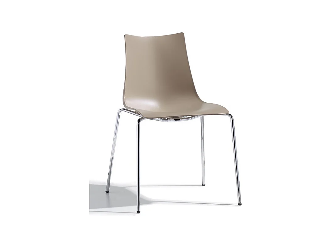 Lot de 4 chaises de salon Zebra Scab Design