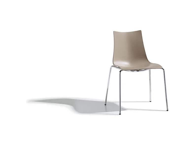 Lot de 4 chaises de salon Zebra Scab Design