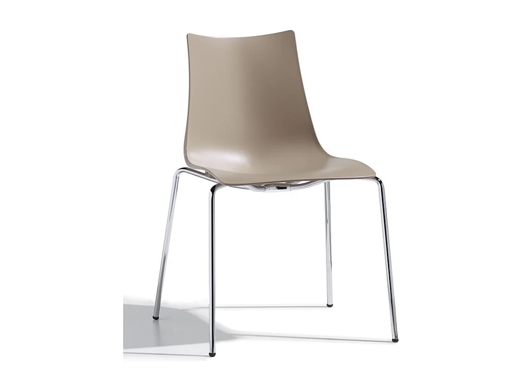 Lot de 4 chaises de salon Zebra Scab Design