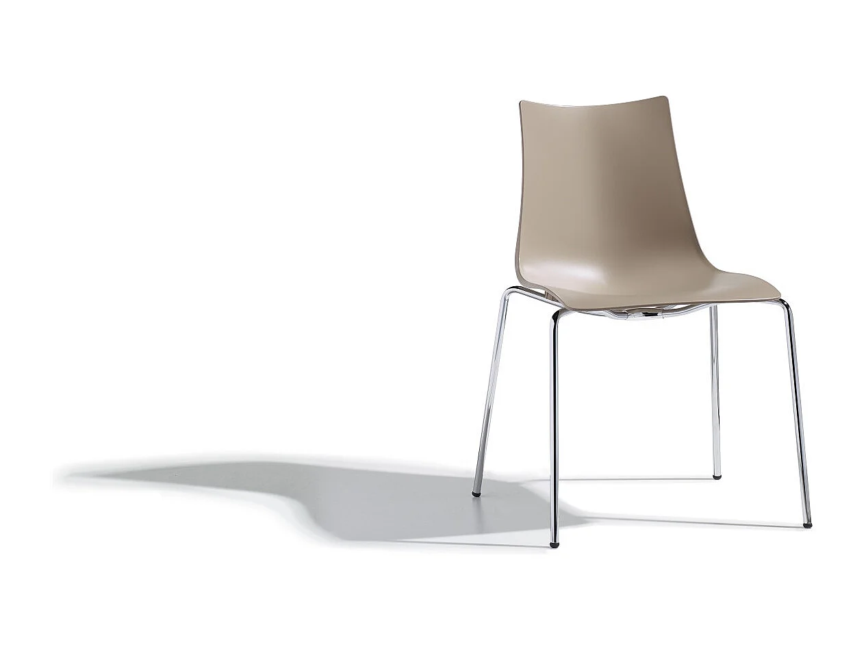 Lot de 4 chaises de salon Zebra Scab Design