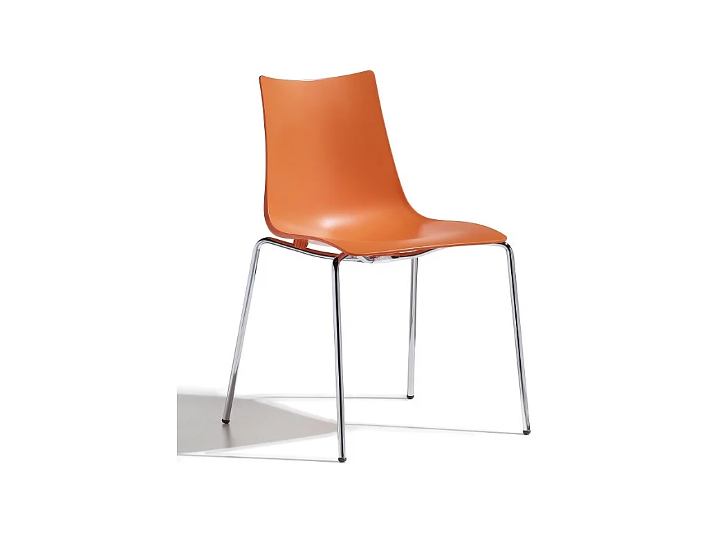 Lot de 4 chaises de salon Zebra Scab Design