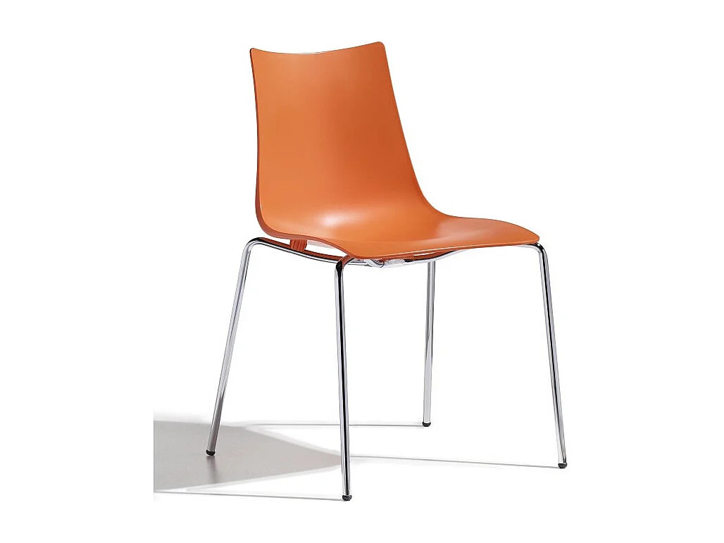 Lot de 4 chaises de salon Zebra Scab Design