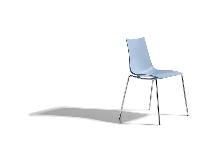 Lot de 4 chaises de salon Zebra Scab Design