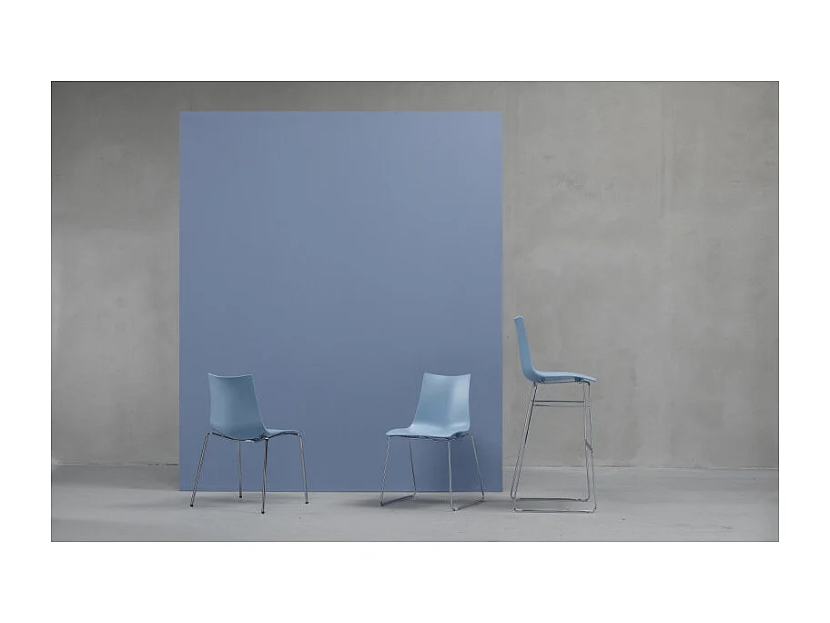 Lot de 4 chaises de salon Zebra Scab Design