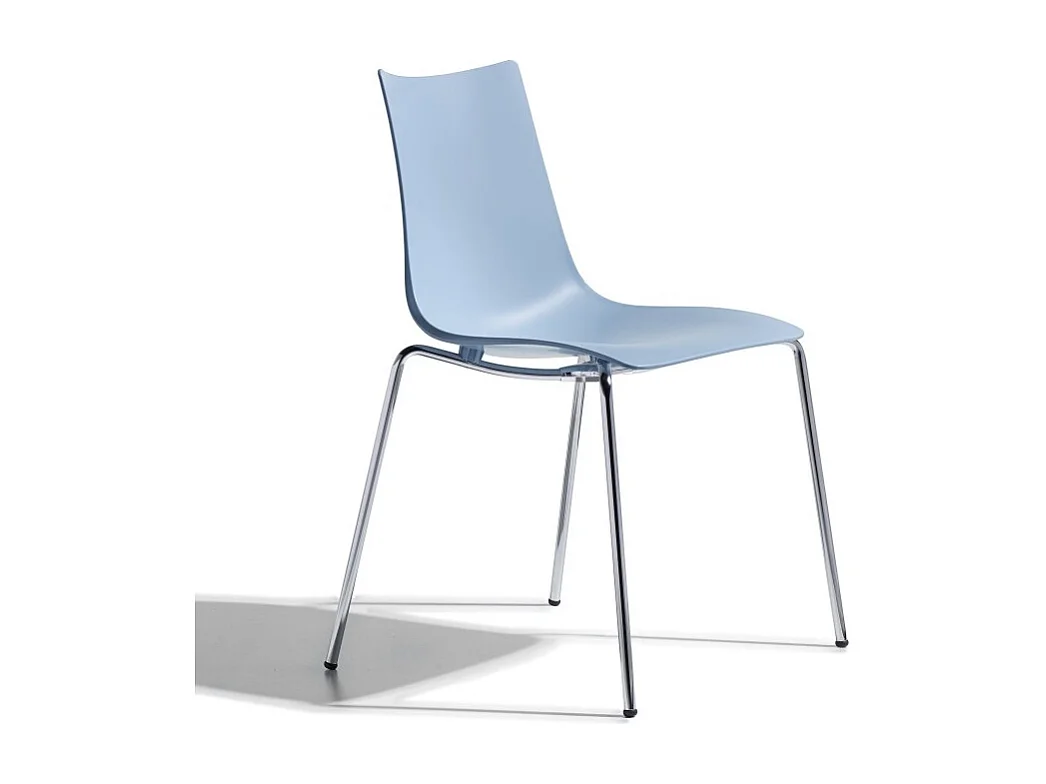 Lot de 4 chaises de salon Zebra Scab Design