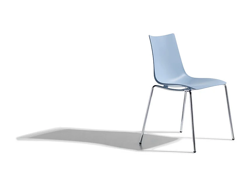 Lot de 4 chaises de salon Zebra Scab Design