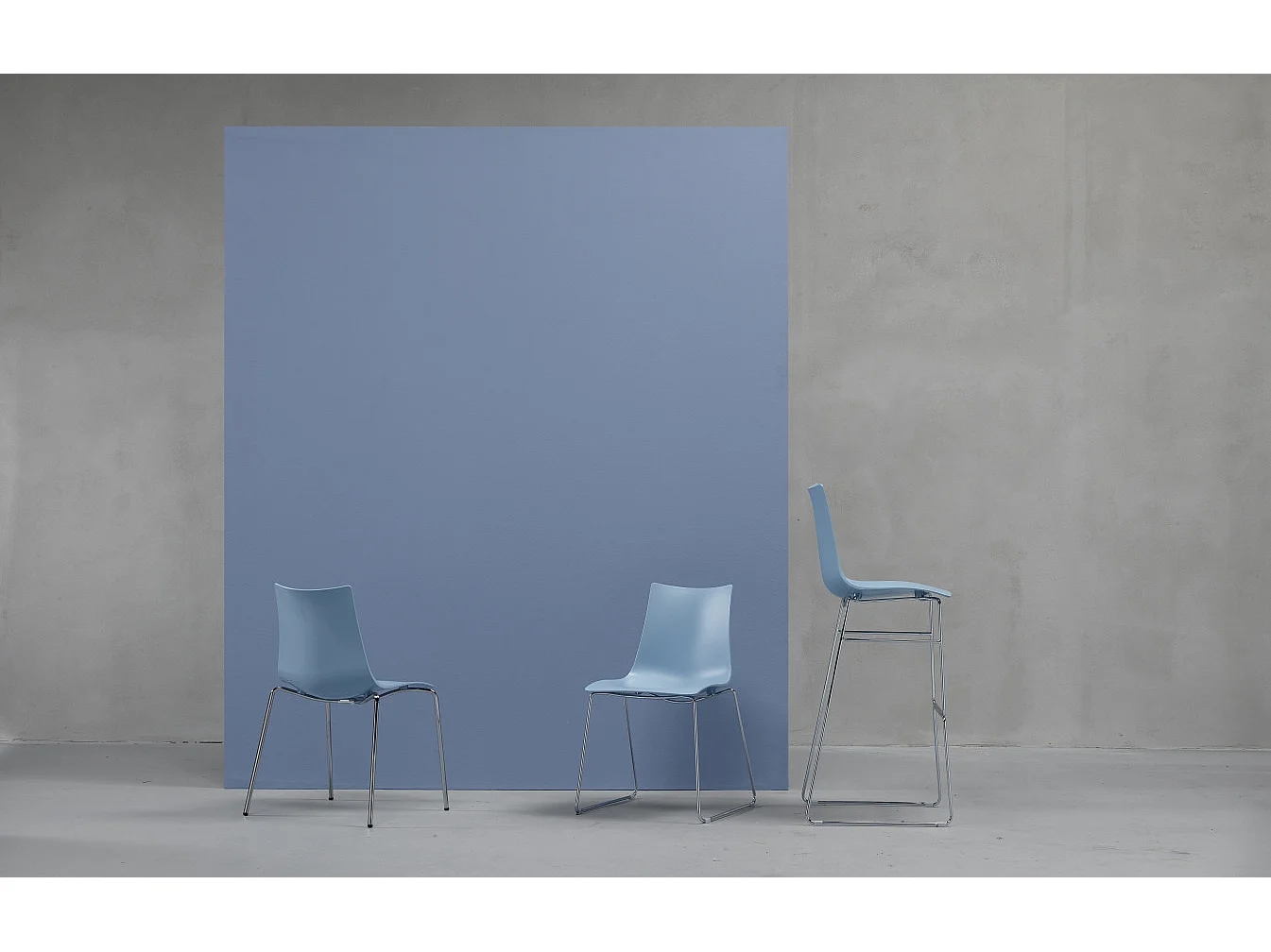 Lot de 4 chaises de salon Zebra Scab Design