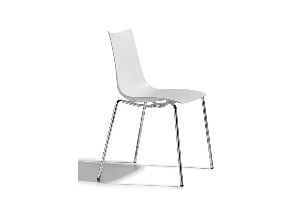 Lot de 4 chaises de salon Zebra Scab Design