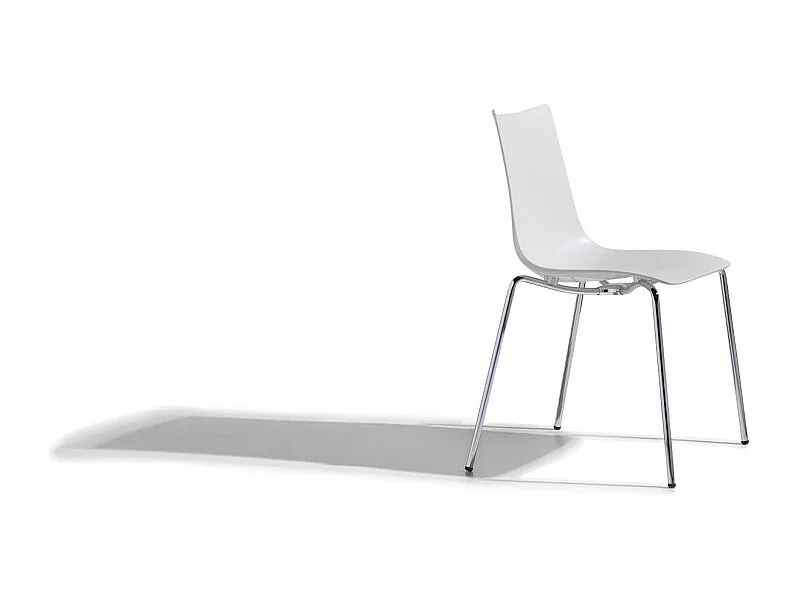 Lot de 4 chaises de salon Zebra Scab Design