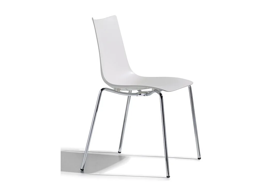 Lot de 4 chaises de salon Zebra Scab Design