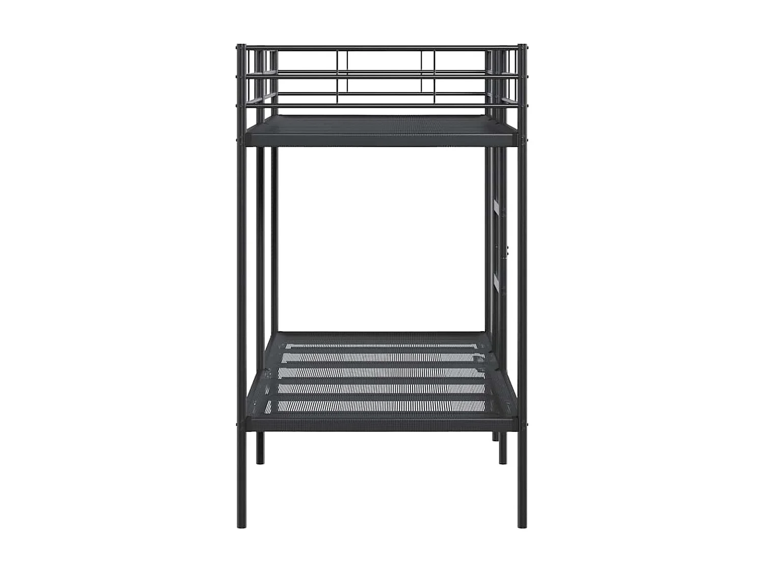 Beliche infantil sem colchão 100x190cm aço preto SHL779255