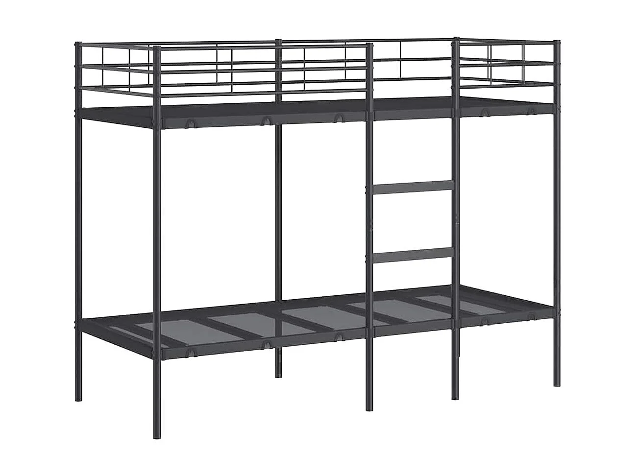 Beliche infantil sem colchão 75x190cm aço preto SHL108980