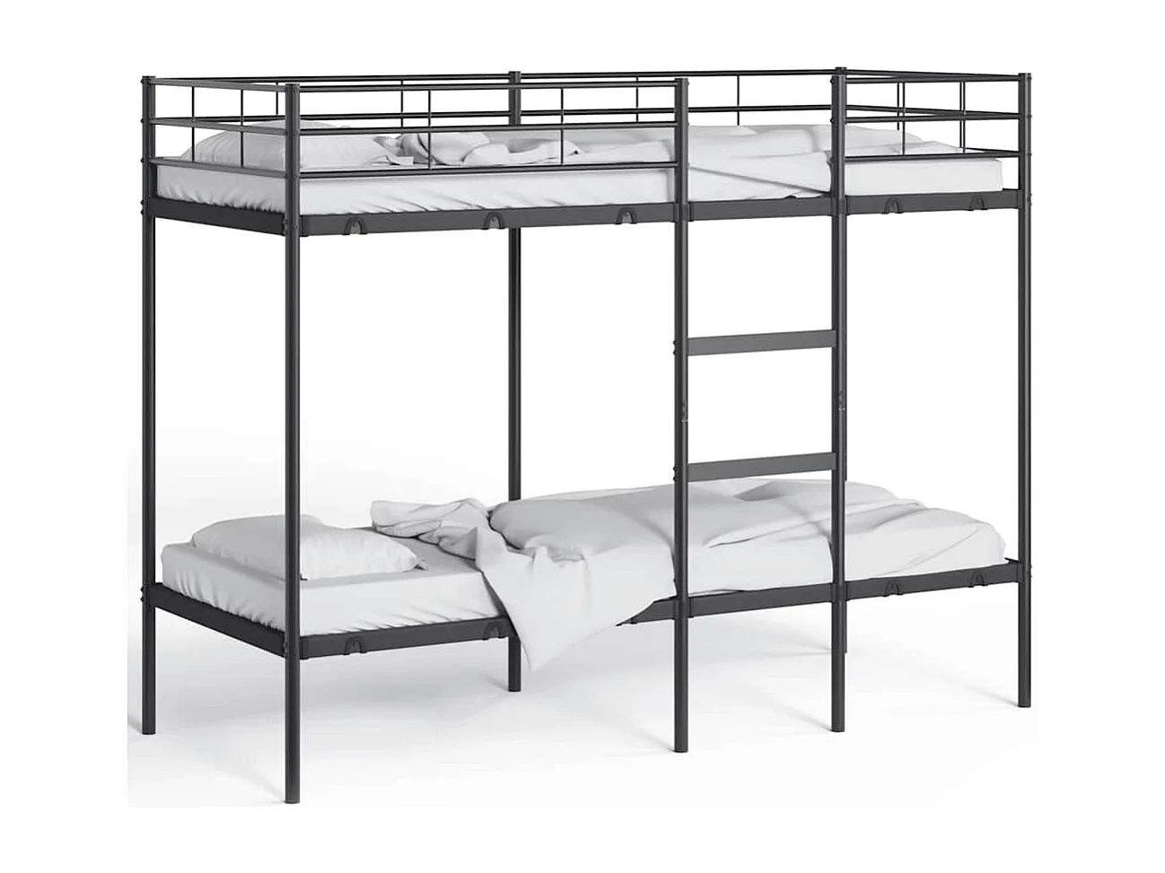 Beliche infantil sem colchão 75x190cm aço preto SHL108980