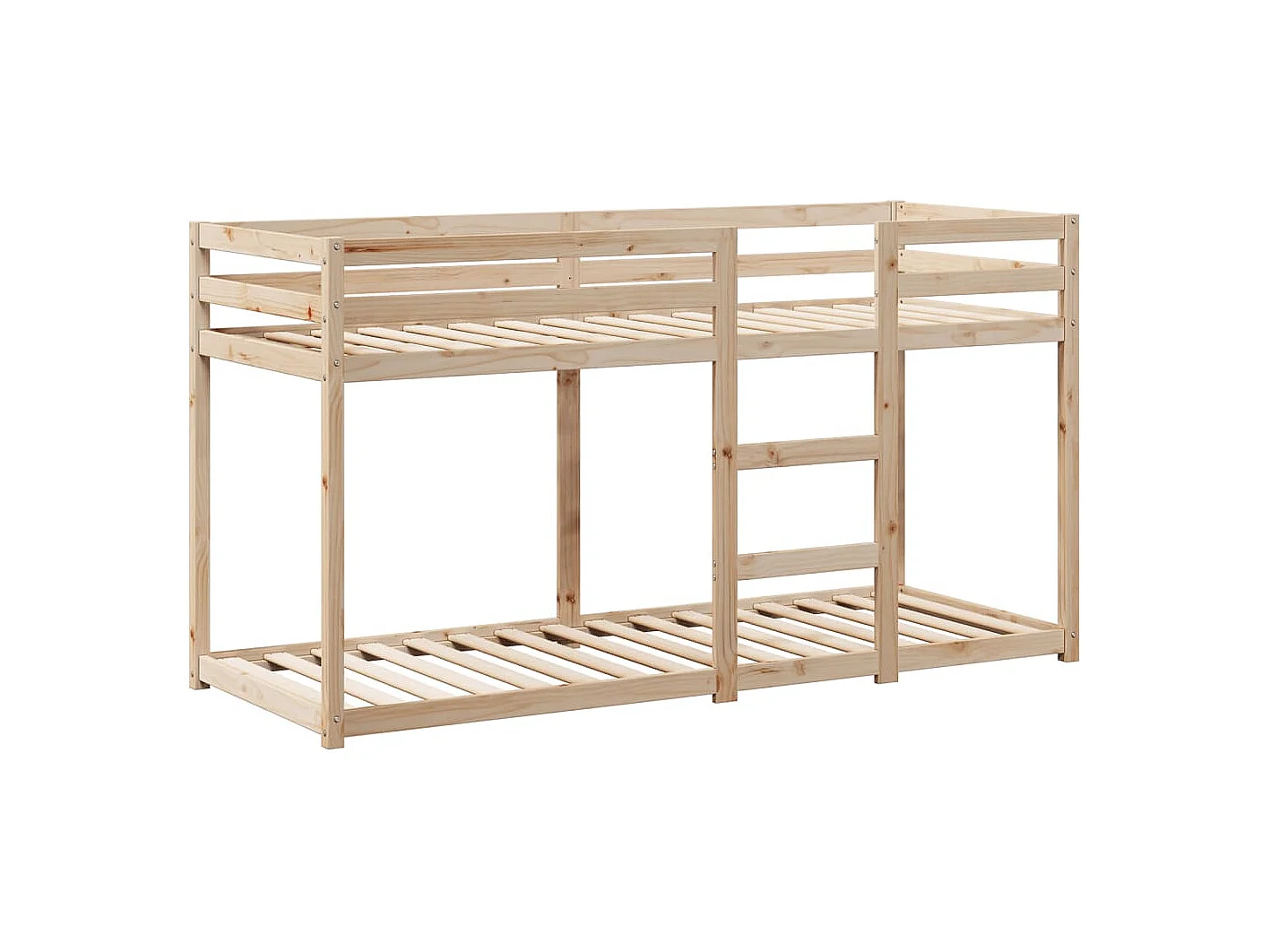 Bettgestell | Kinderbett | Etagenbett ohne Matratze 90x190 cm Massivholz Kiefer SHL142945