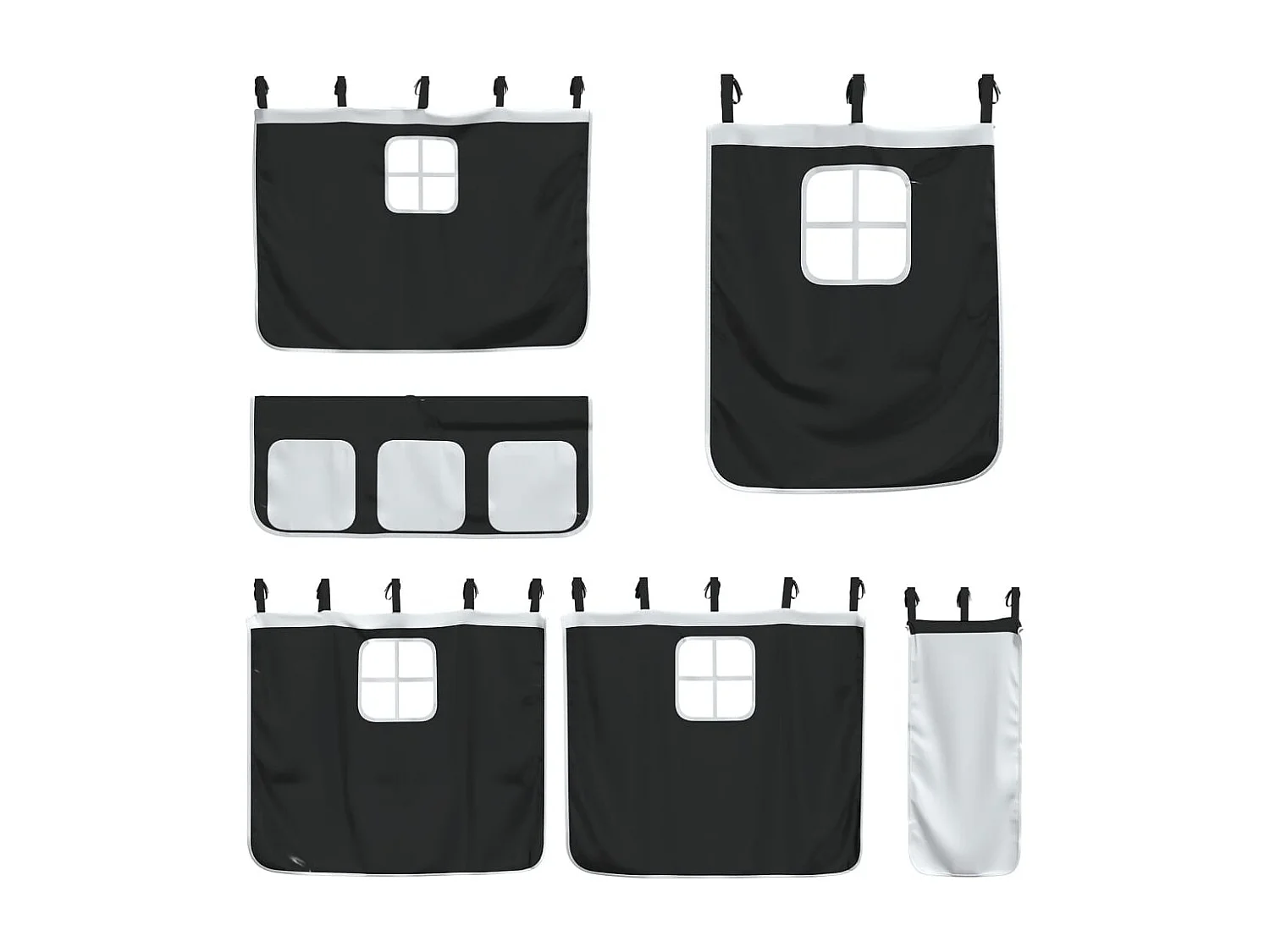 Lit simlpe-Lit superposé enfant-Cadre de lit sans matelas 90x200 cm bois de pin massif