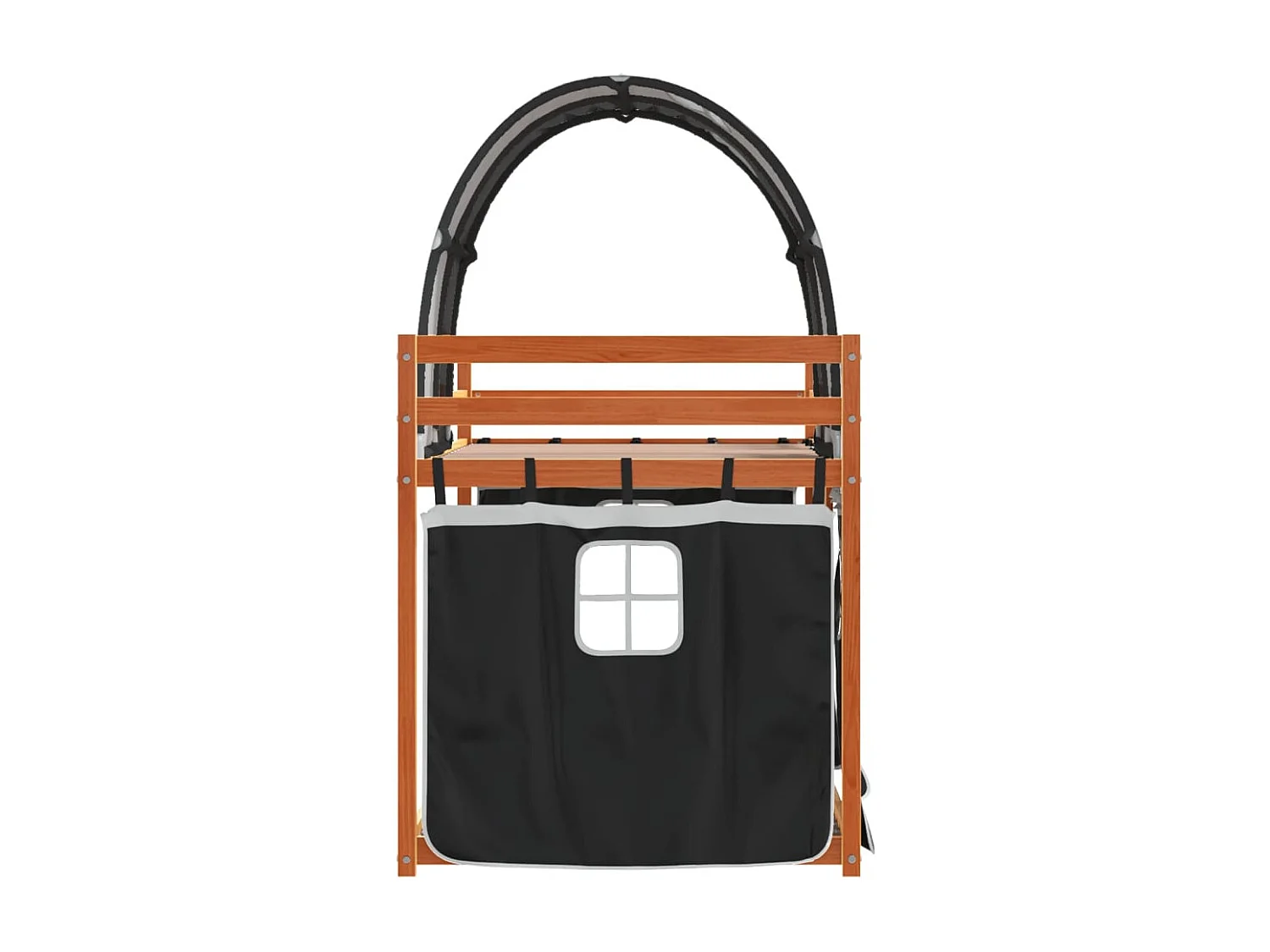 Lit simlpe-Lit superposé enfant-Cadre de lit sans matelas 90x200 cm bois de pin massif