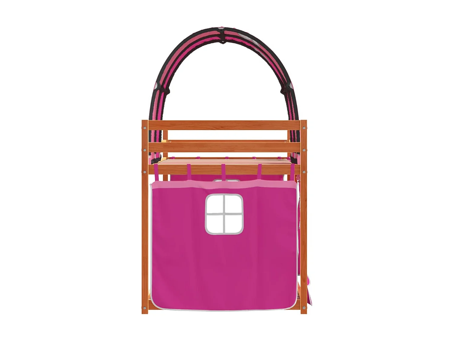 Lit simlpe-Lit superposé enfant-Cadre de lit sans matelas 90x200 cm bois de pin massif