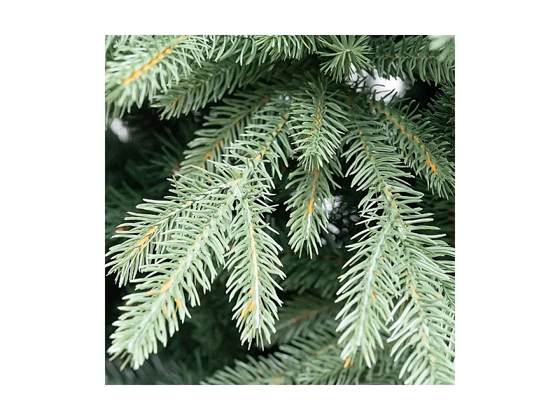 Albero di Natale Slim "Kenny" in PE effetto Real Touch + PVC di altissima qualità cm 180h