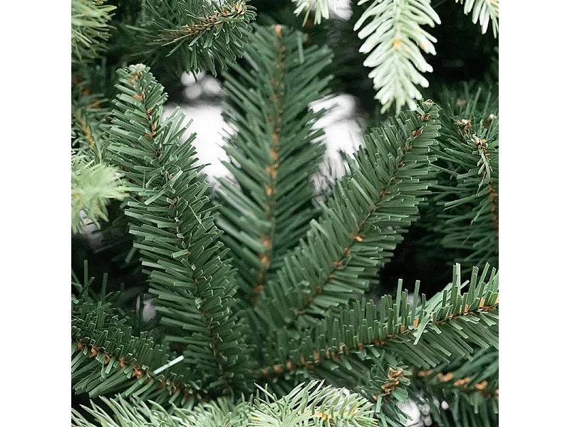 Árbol de Navidad Slim "Kenny" en PE con efecto Real Touch + PVC de máxima calidad, 210 cm de altura.