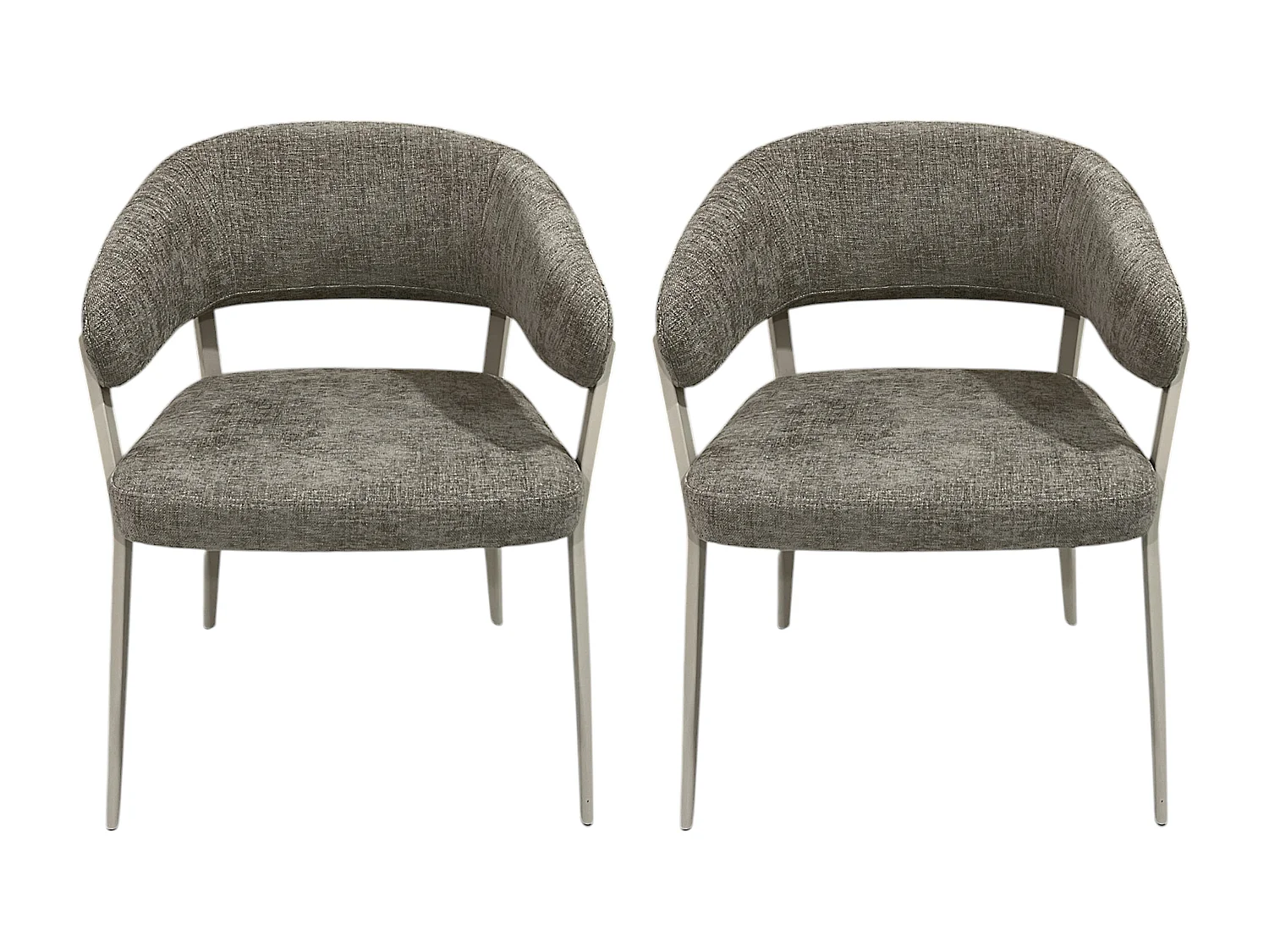 Fauteuil Emilia Marron - Lot De 2 Marron