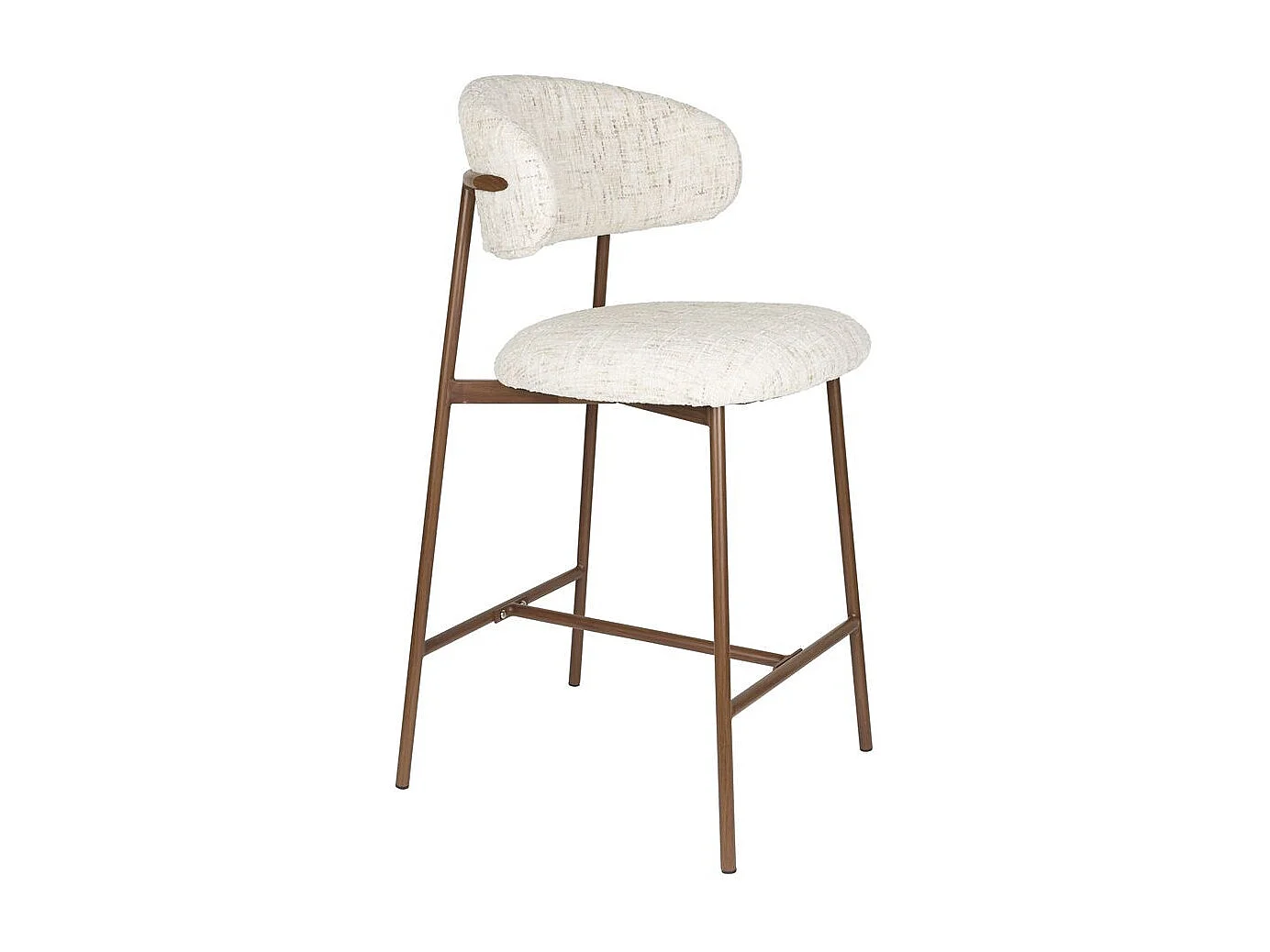 Tabouret tissu Claes 65 cm