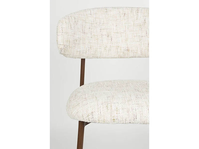 Tabouret tissu Claes 65 cm