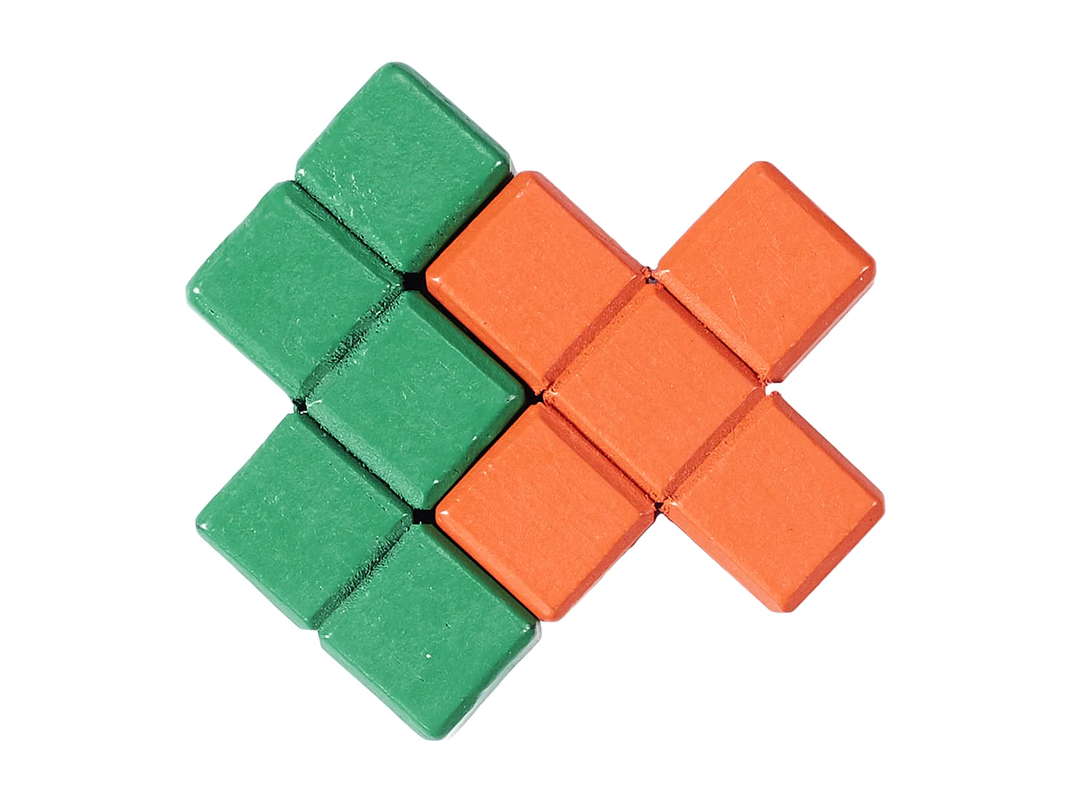 Puzzle En Bois Multi Forme2 Multicolore