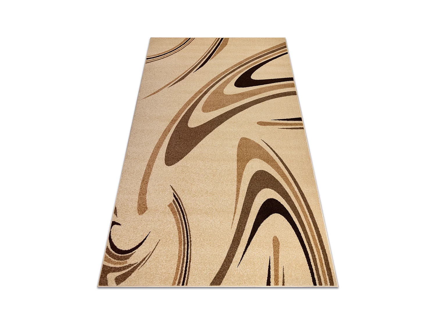 Tapis KARMEL CAFÉ crème 160x220 cm