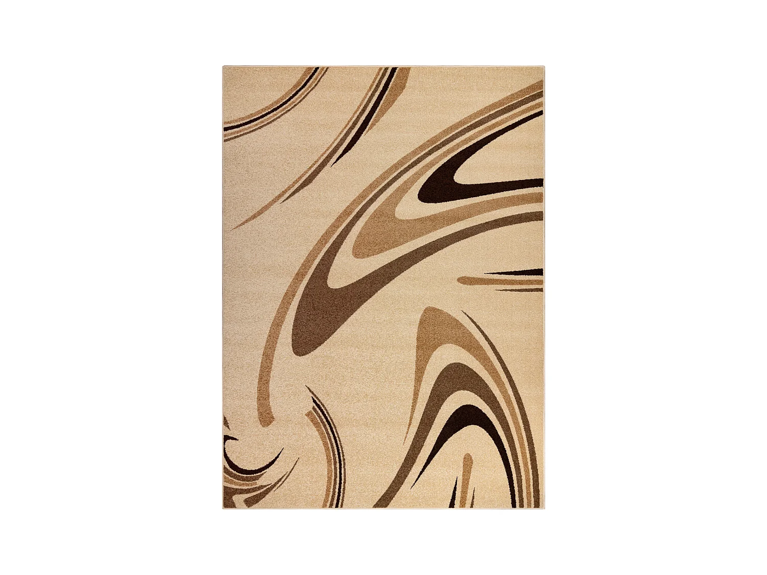 Tapis KARMEL CAFÉ crème 160x220 cm