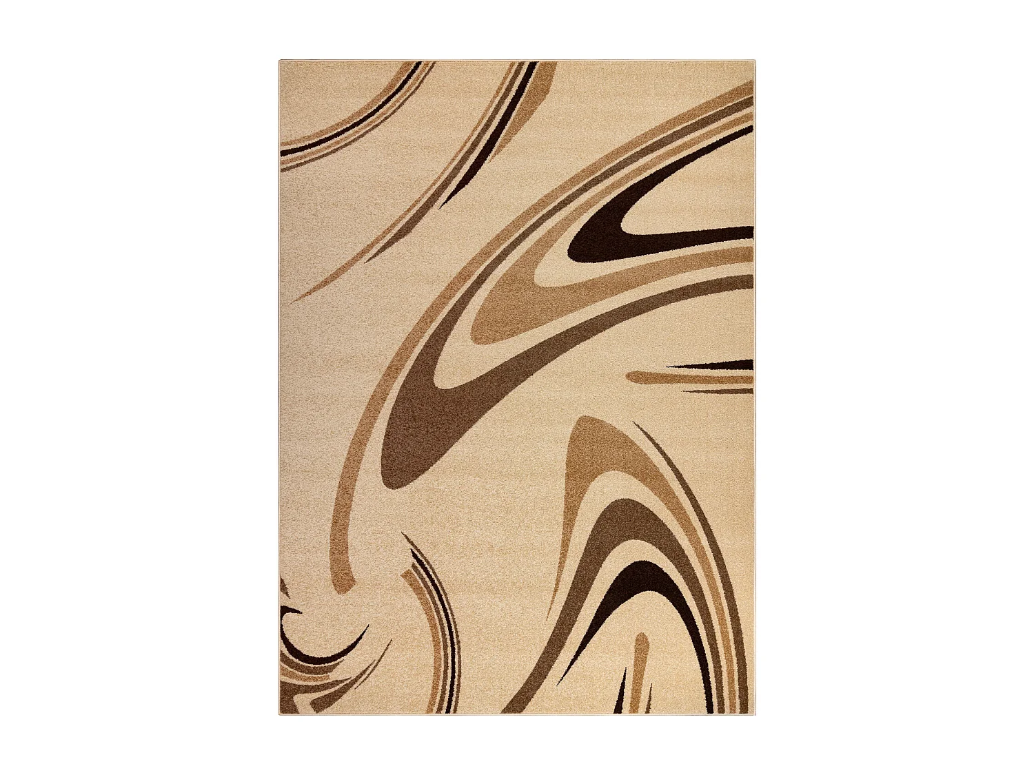 Tapis KARMEL CAFÉ crème 160x220 cm