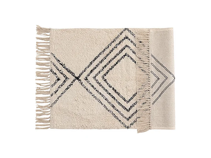 Love Badematte 80x50cm Weiß.