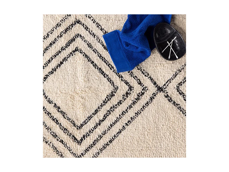 Love Badematte 80x50cm Weiß.