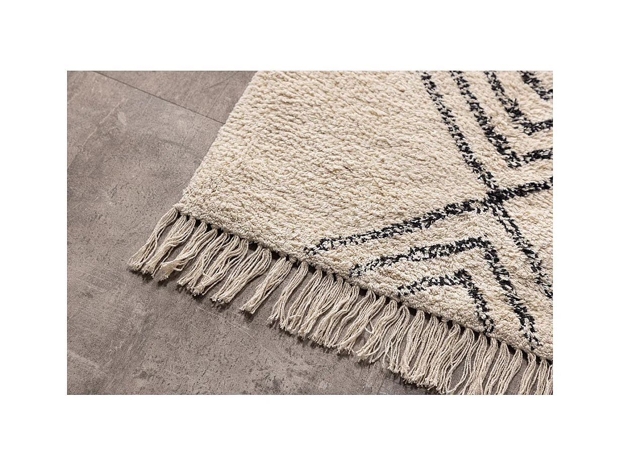 Tapis de Salle de Bain "Love" 50x80cm Naturel