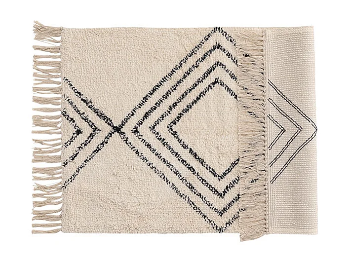 Tapis de Salle de Bain "Love" 50x80cm Naturel