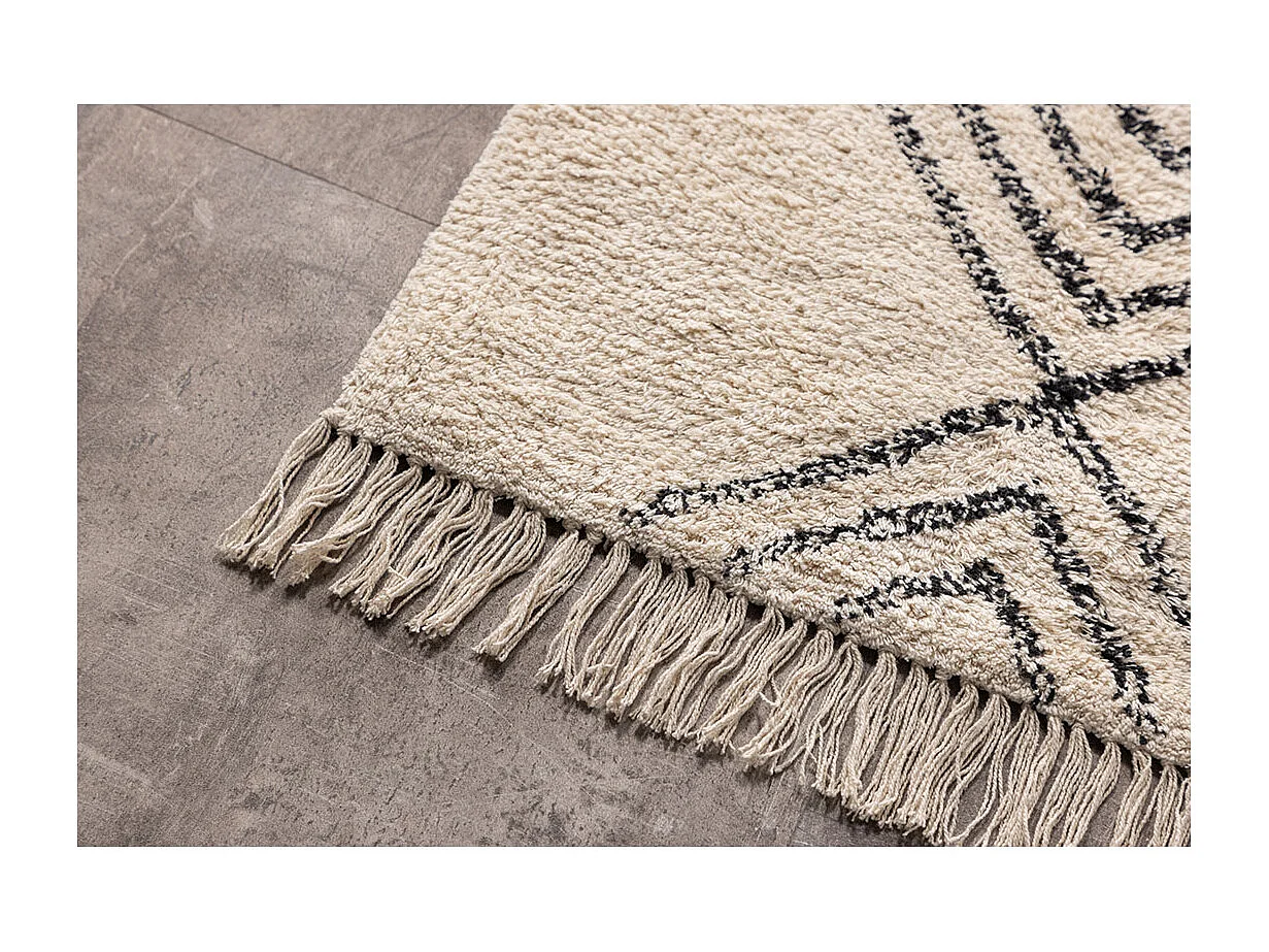 Tapis de Salle de Bain "Love" 50x80cm Naturel