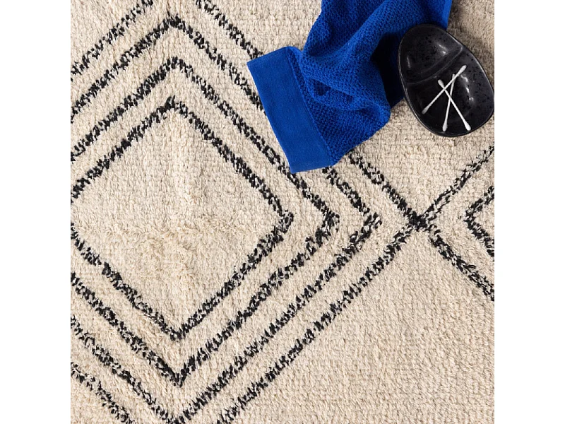 Tapis de Salle de Bain "Love" 50x80cm Naturel