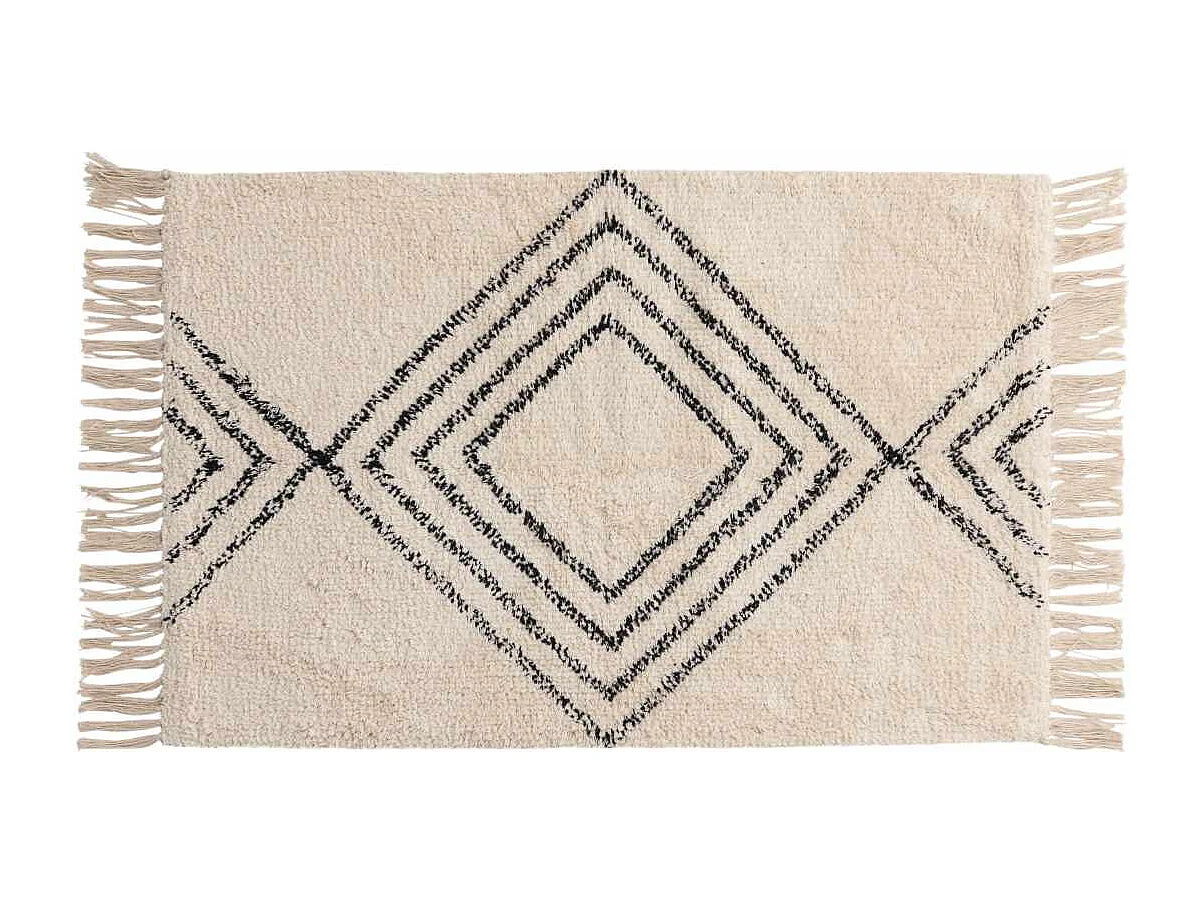 Tapis de Salle de Bain "Love" 50x80cm Naturel