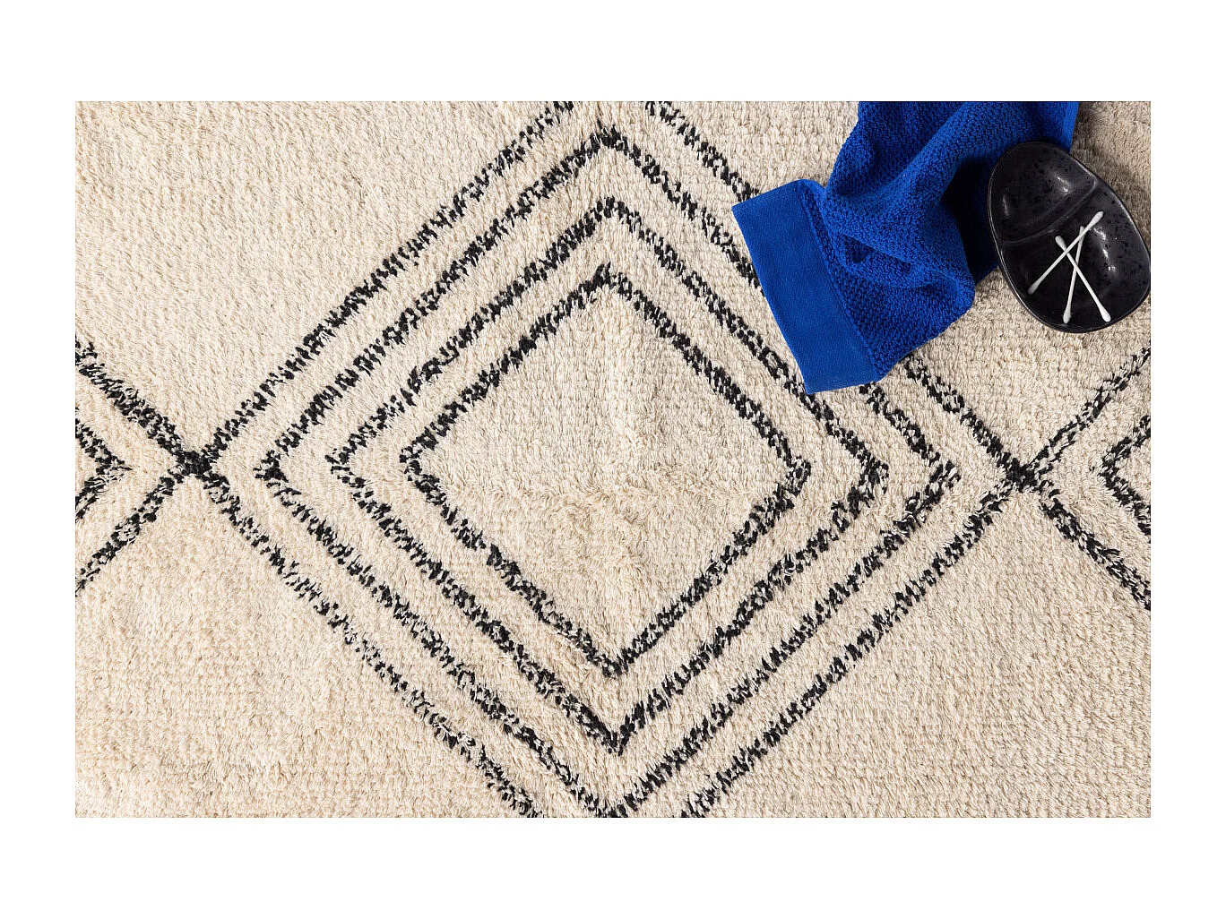 Tapis de Salle de Bain "Love" 50x80cm Naturel