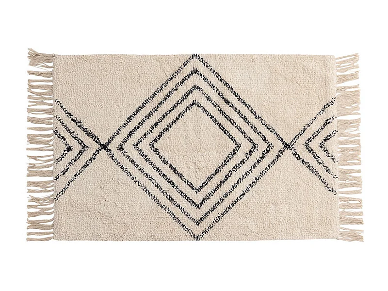 Tapis de Salle de Bain "Love" 50x80cm Naturel