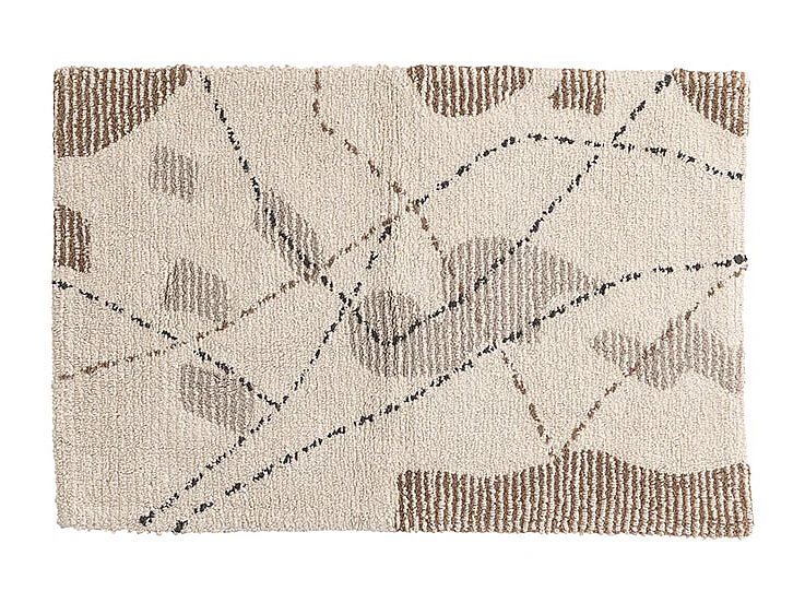 Tapis de Salle de Bain "Paul" 60x90cm Multicolore