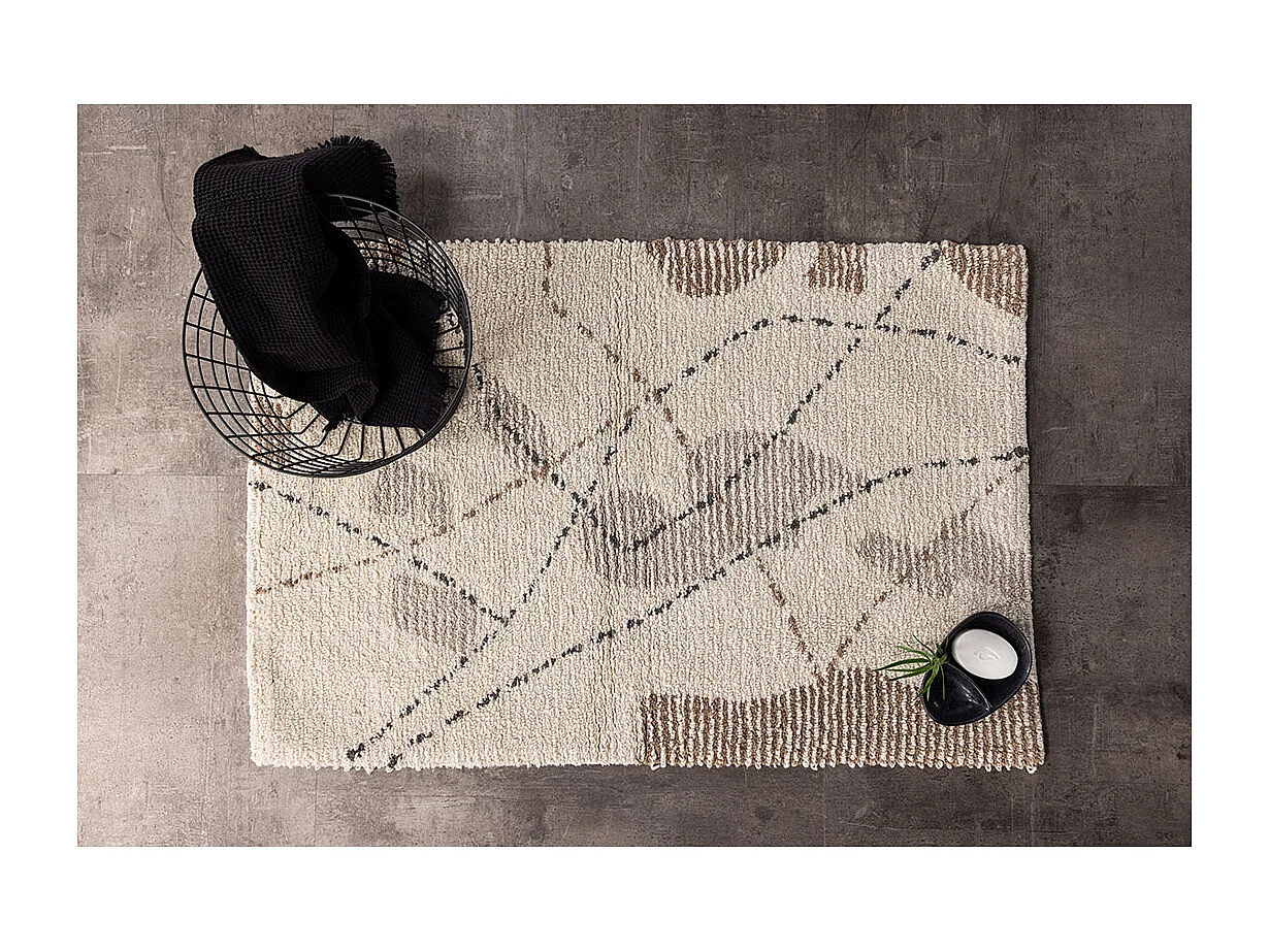 Tapis de Salle de Bain "Paul" 60x90cm Multicolore