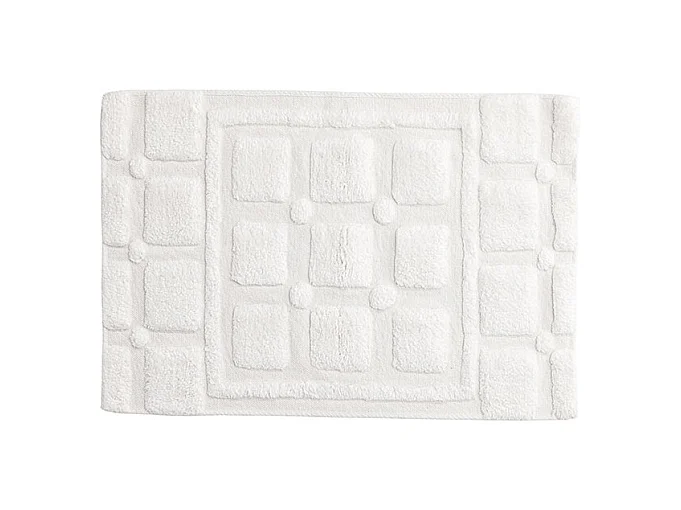 Tapis de Salle de Bain "Putte" 60x90cm Blanc