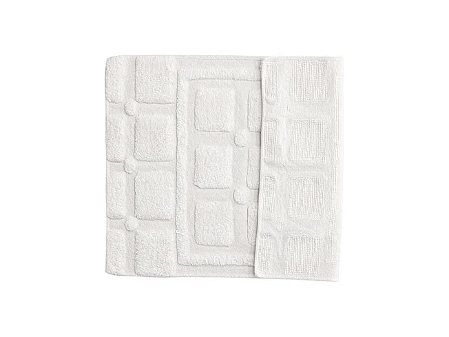 Tapis de Salle de Bain "Putte" 60x90cm Blanc