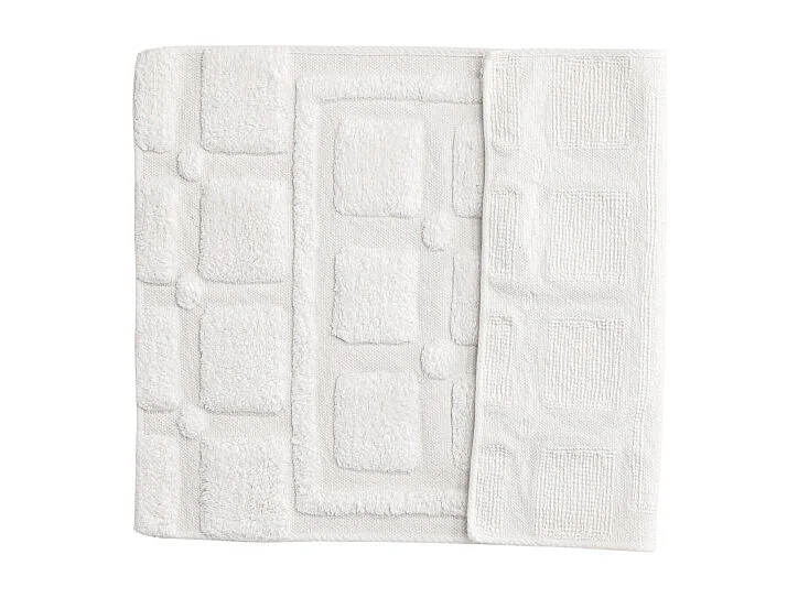 Tapis de Salle de Bain "Putte" 60x90cm Blanc