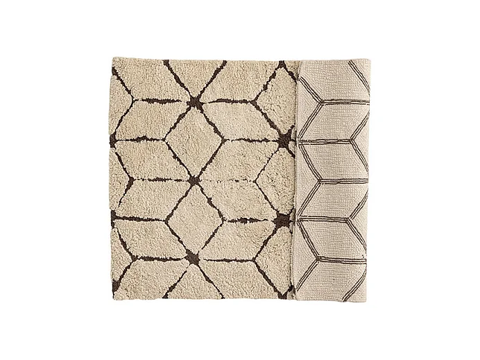 Tapis de Salle de Bain "Petrus" 60x90cm Marron