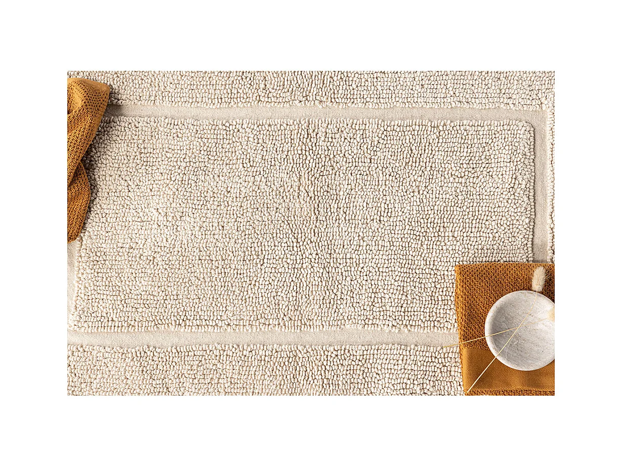 William Badematte 80x50cm Beige.